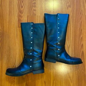 Michael Kors studded zip up boots